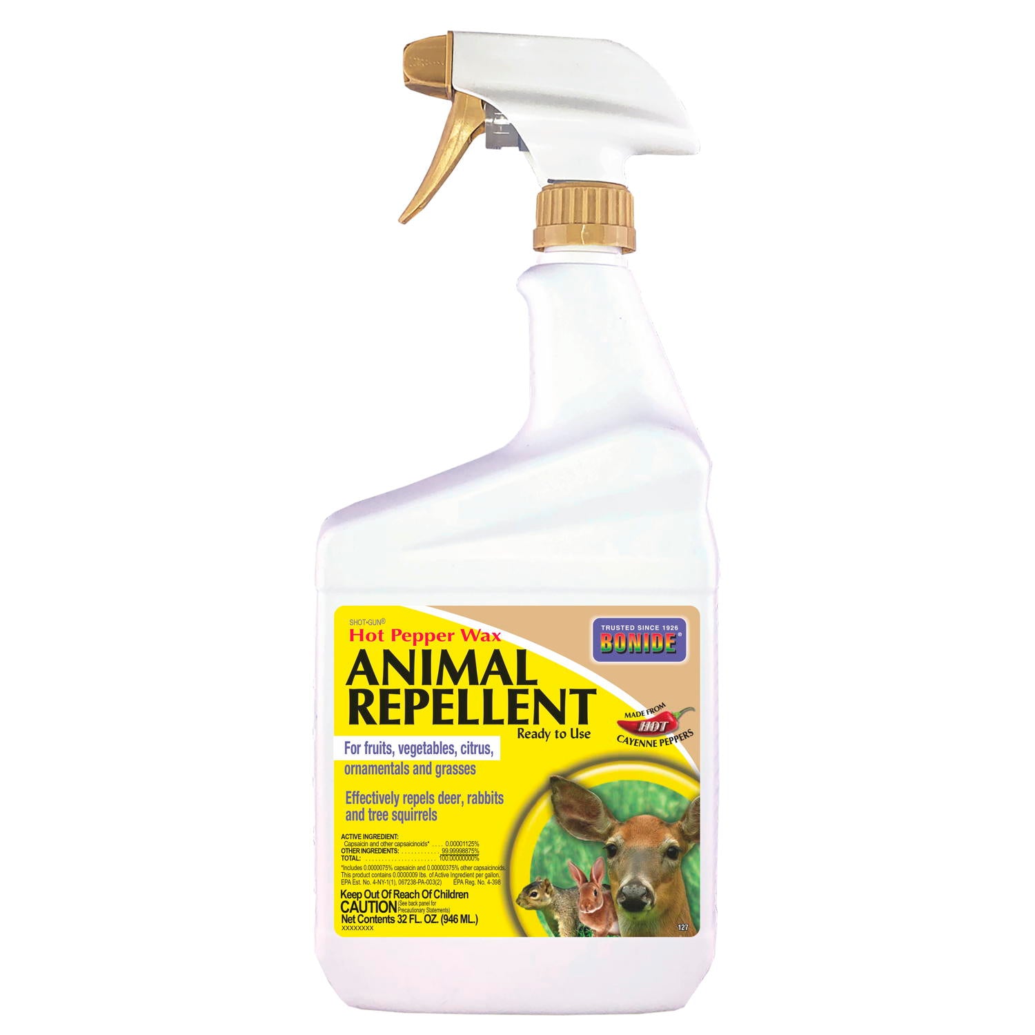 Hot Pepper Wax Animal Repellent 32 oz RTS product photo