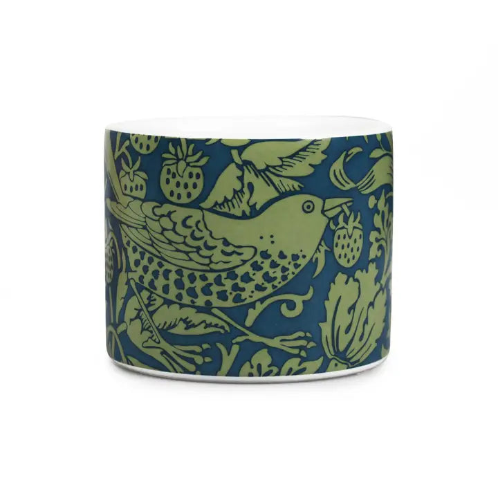 A&C pottery blue & green small