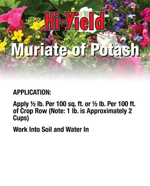 Muriate of Potash 3.25 lb