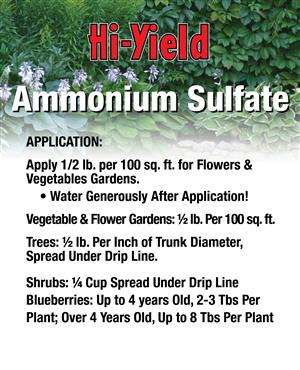 Ammonium Sulfate 3.25 lb
