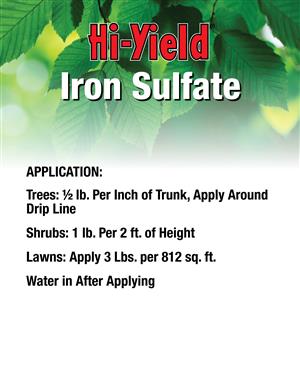 Hi-Yield Iron Sulfate 3.25 lb
