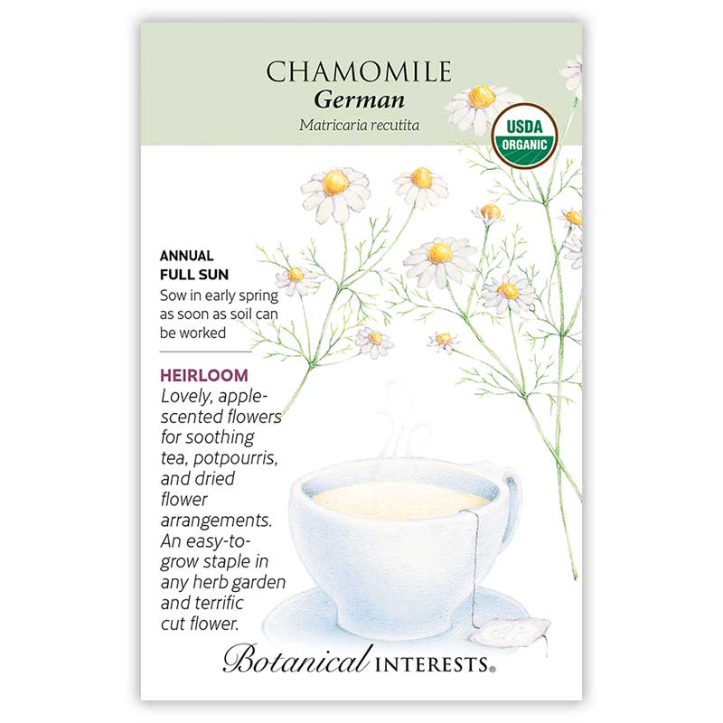 Chamomile German Seed Packet seed packet photo
