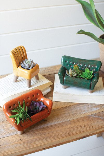 Sofa and Chair Planter