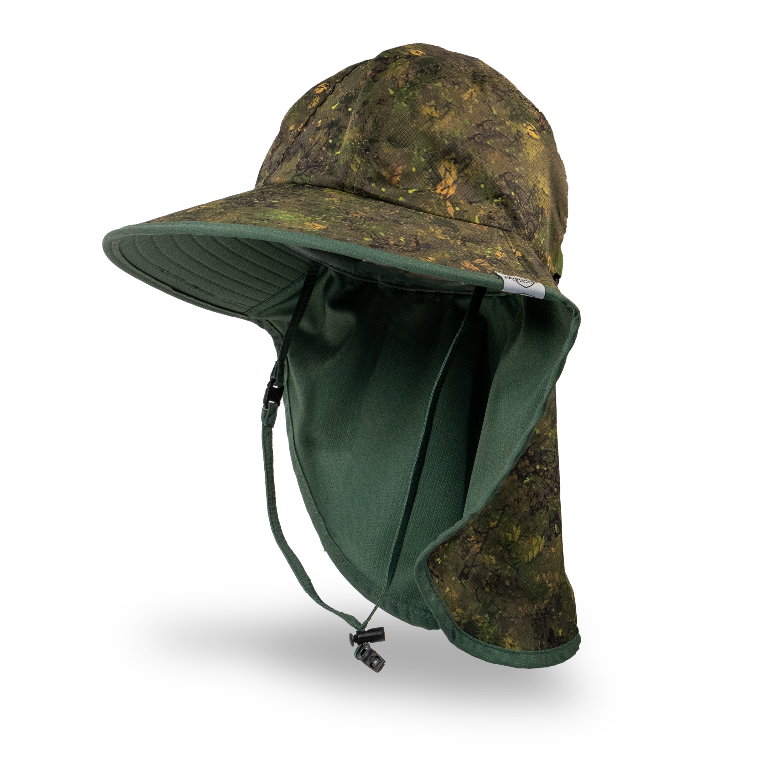 Farmers Defense Kids Sun Hat Green Brush Camo product photo