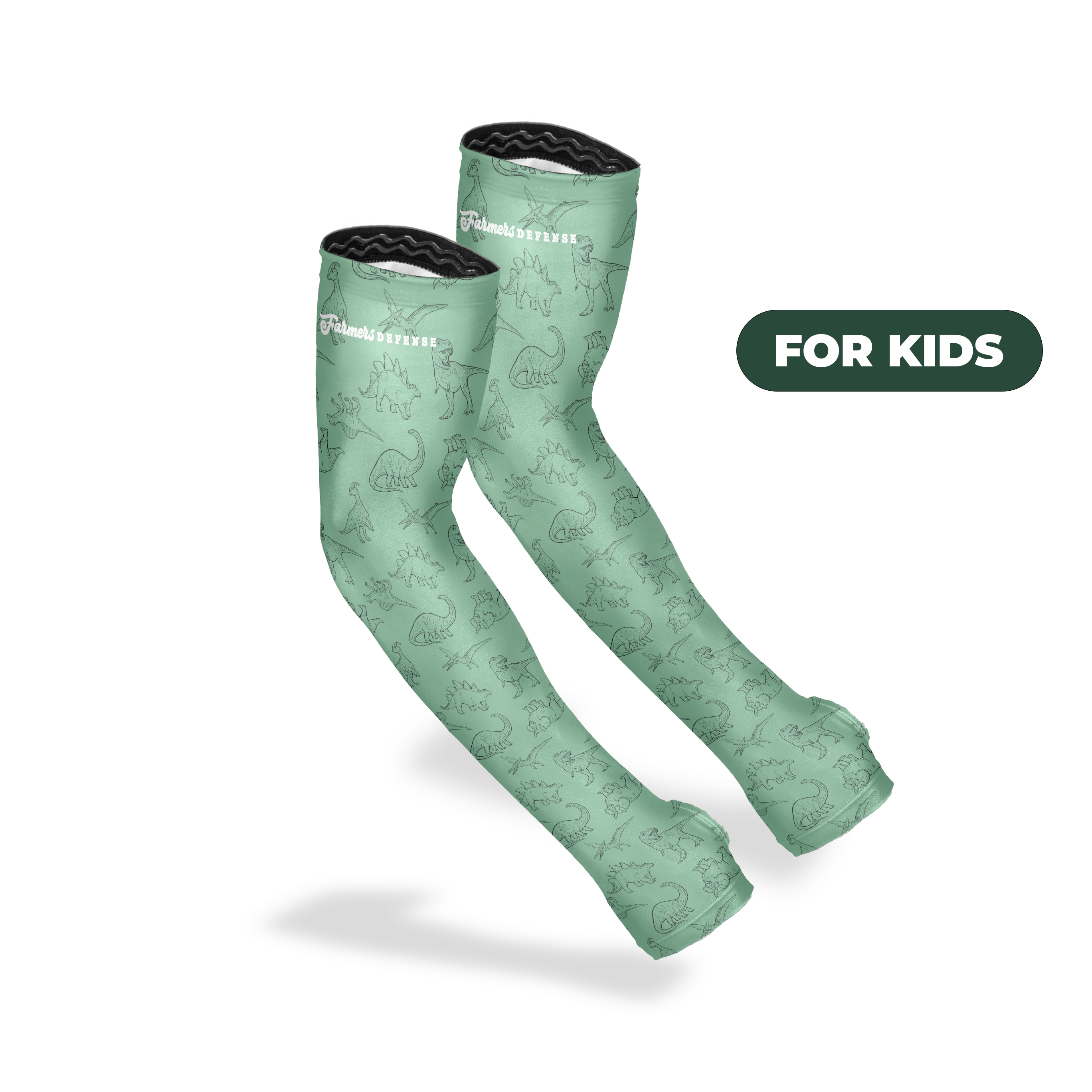 Farmers Defense Kids Med Protection Sleeves Dino product photo