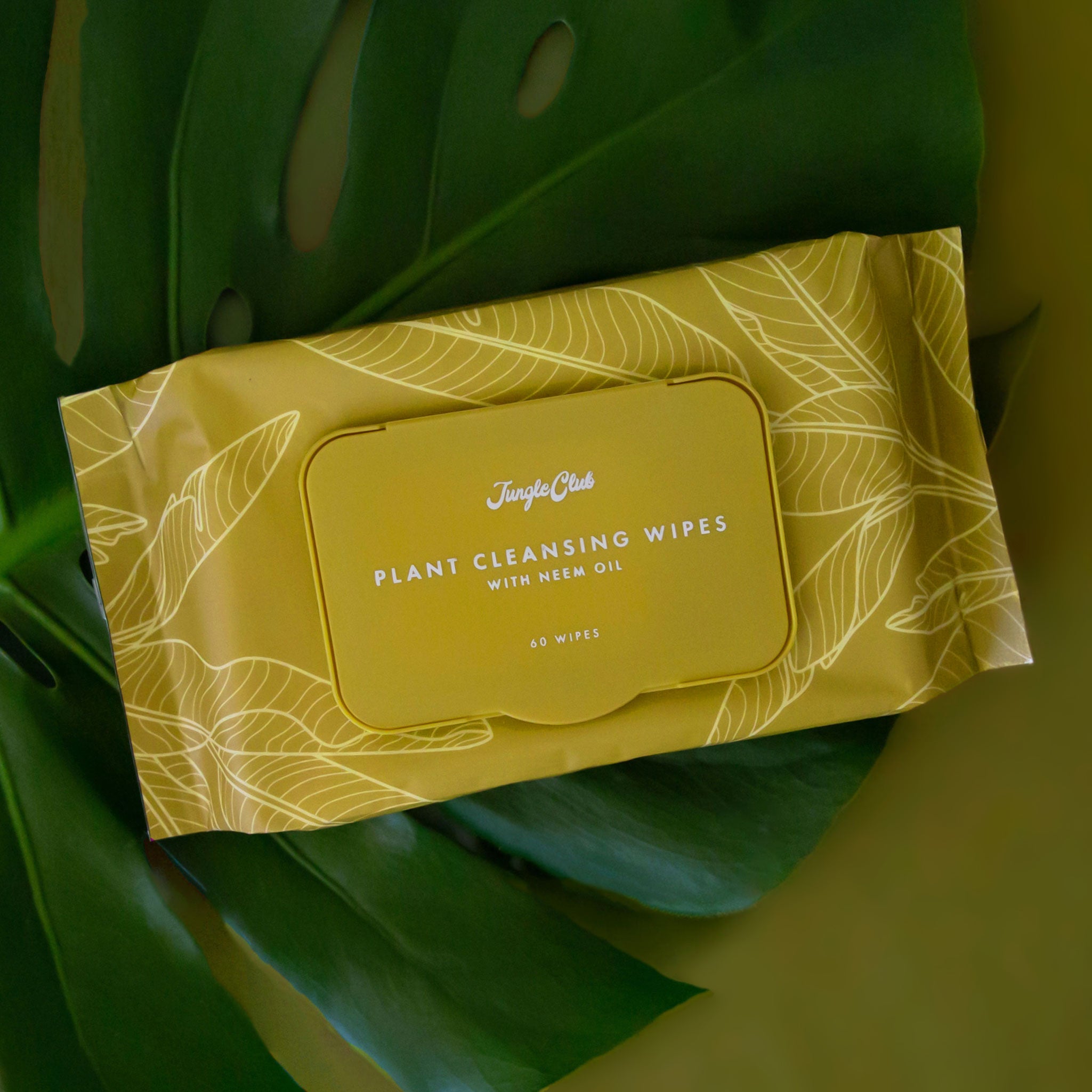 Jungle Club Plant Cleaning Wipes Light Green product photo