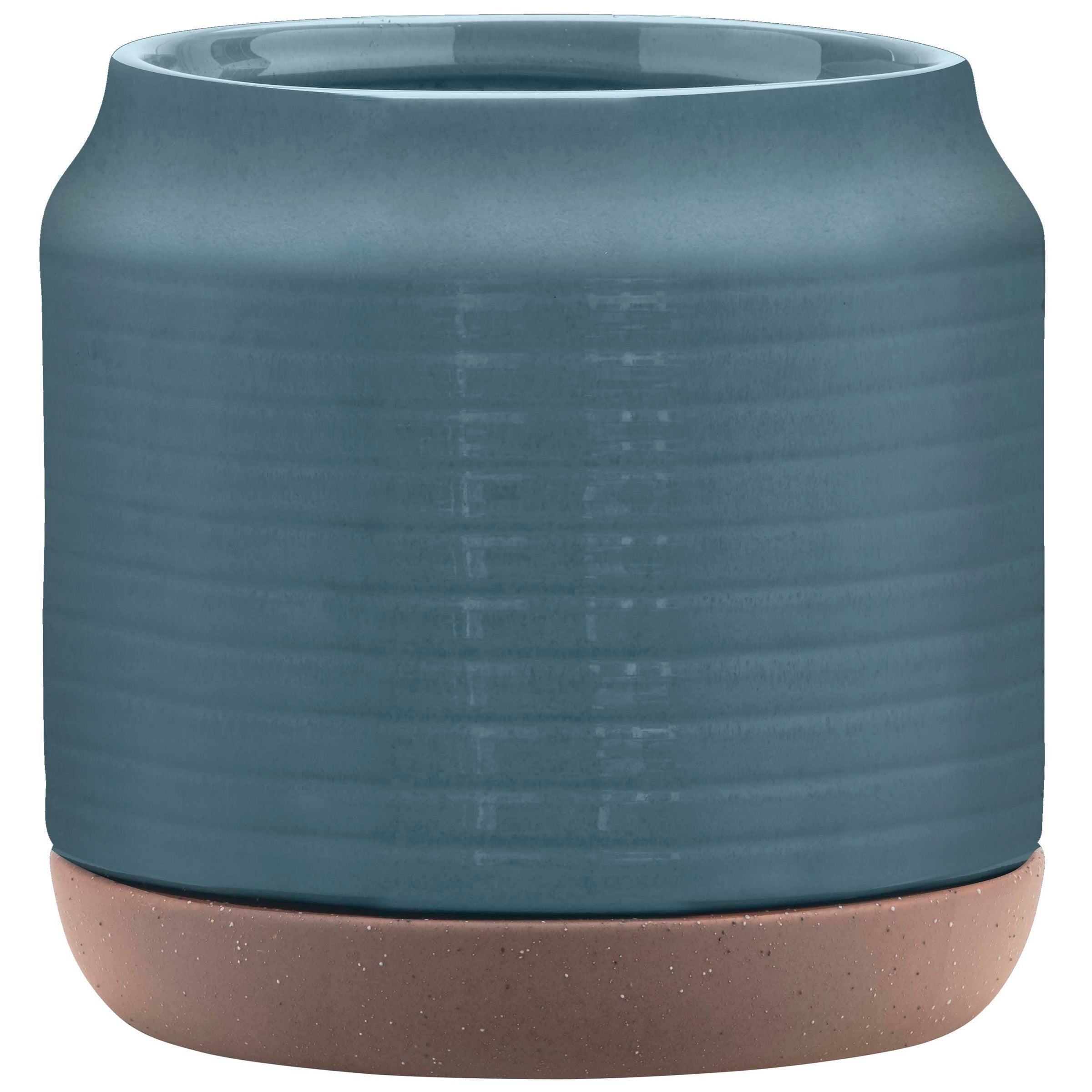 So Patio 8" oakland planter blue product photo