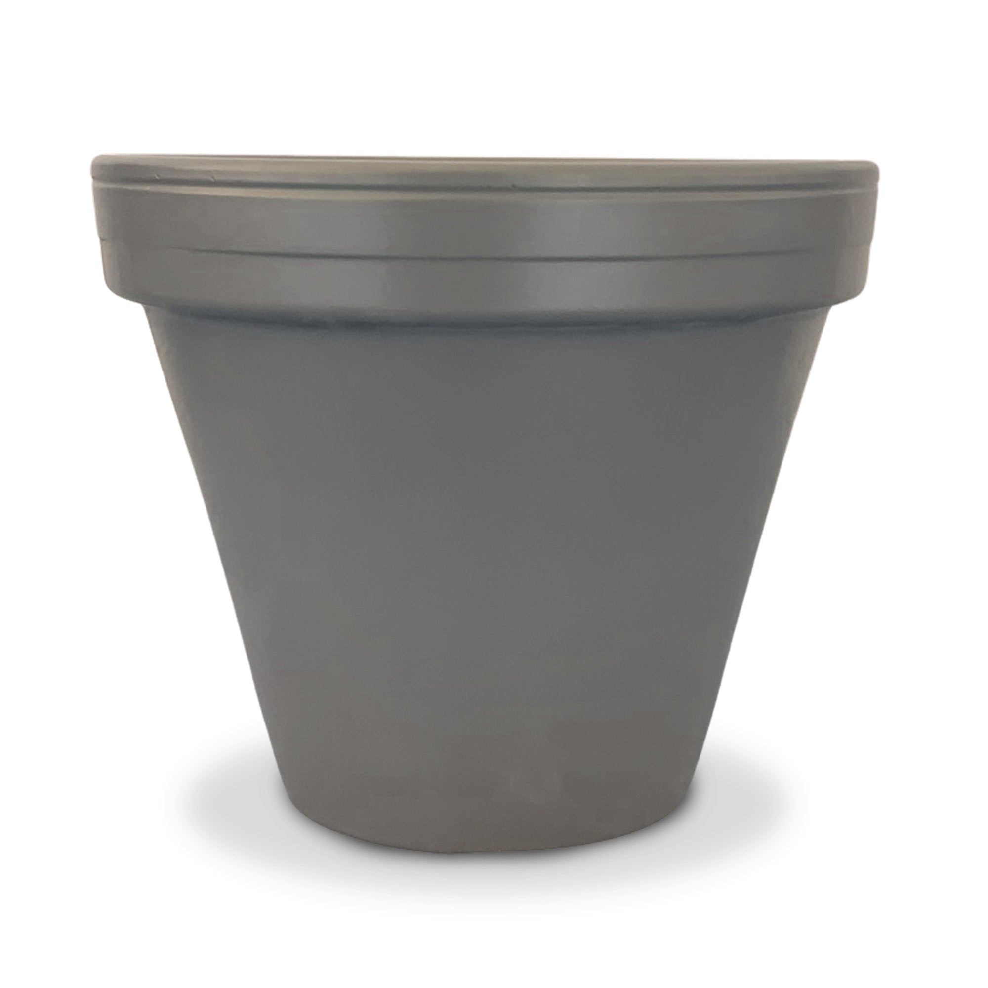4in Matte Brown Powder Coated Pot product photo