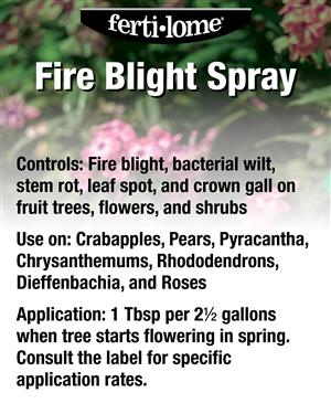 Fire Blight Spray 2 oz Dust