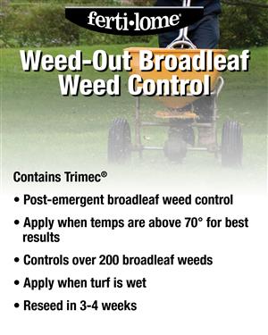 10 lb Weed Out Broadleaf Weed Control Post Emergent Herbicide