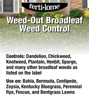 10 lb Weed Out Broadleaf Weed Control Post Emergent Herbicide