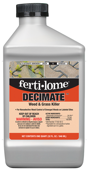 Decimate Weed &amp; Grass 32 oz Concentrate