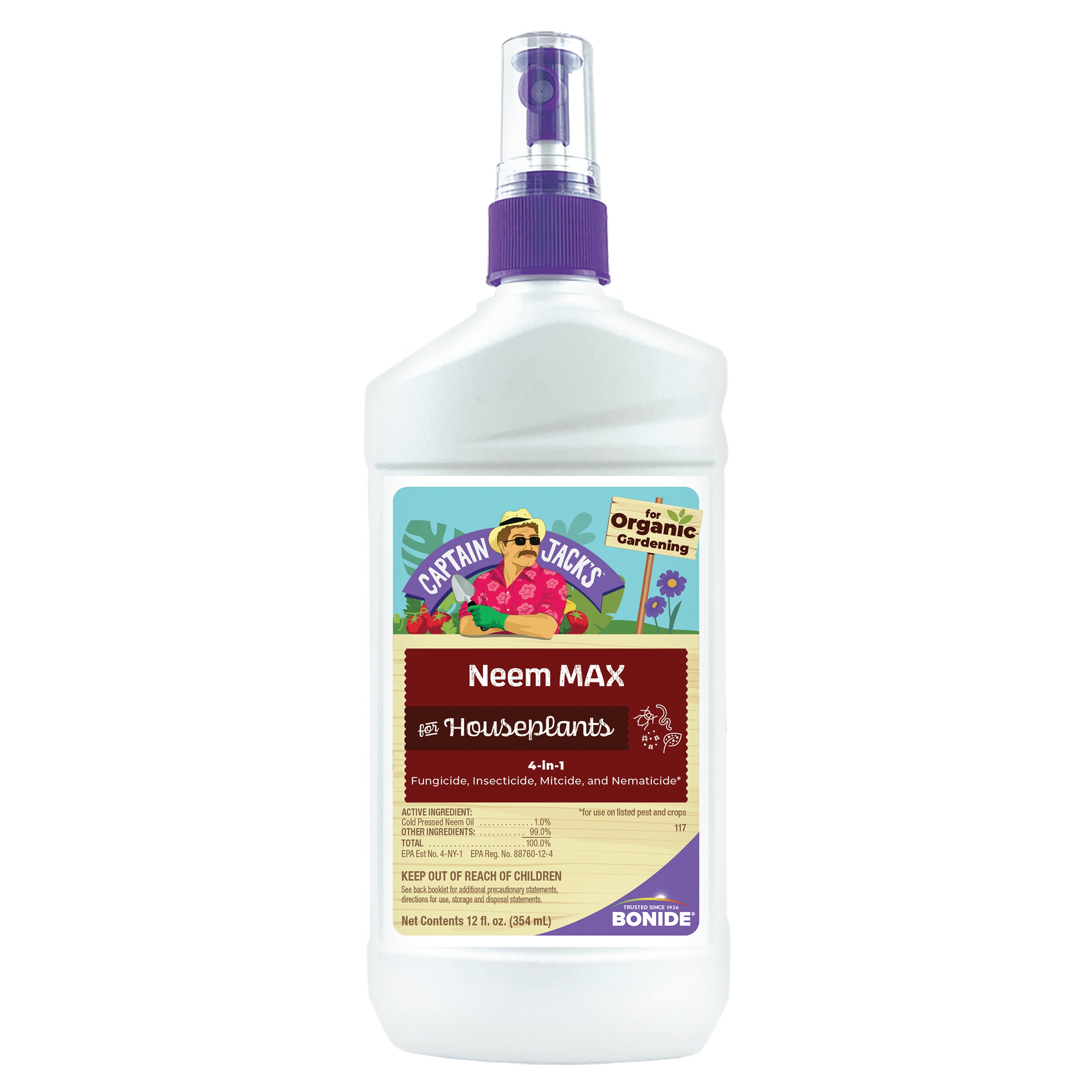 Bonide Neem Max for Houseplants 12oz