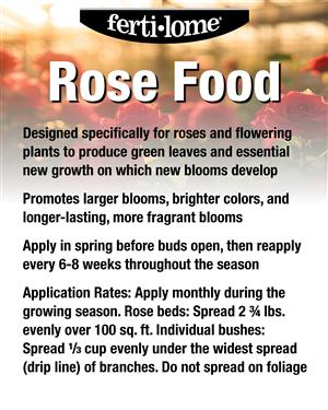 Rose Food 4 lb