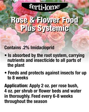 Rose Food with Systemic 3.25 lb