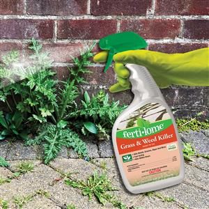 Grass &amp; Weed Killer Non-Selective 32 oz RTU