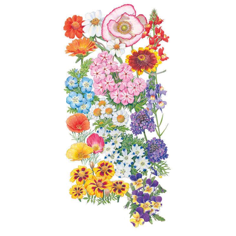 Botanical Interests Three Season Bloom Seeds 8g seed packet photo