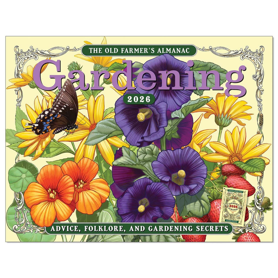 OFA 12 Month Gardening Wall Calendar 2026 product photo
