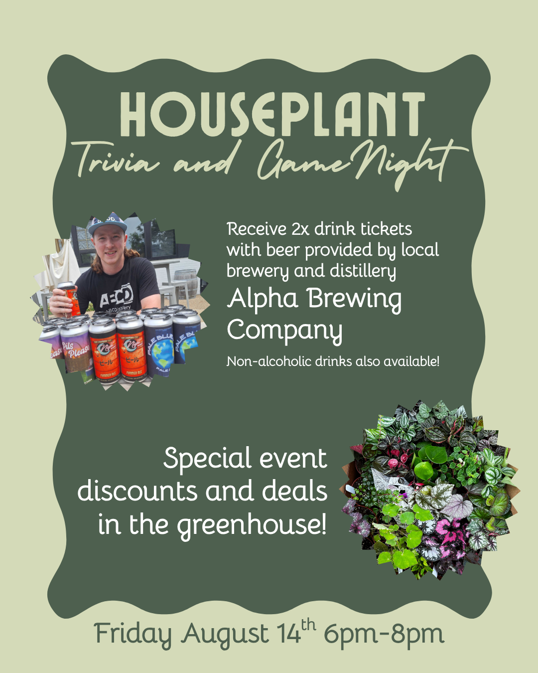Houseplant Trivia and Game Night