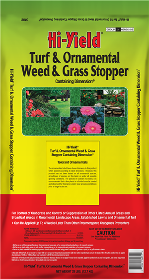 Hi-Yield Turf &amp; Ornamental Weed &amp; Grass Stopper 28 lb