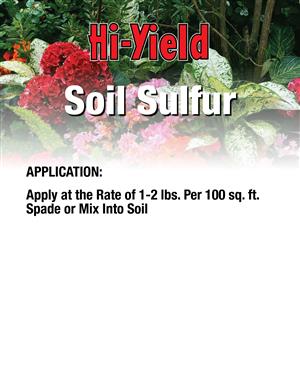 Soil Sulfur 3.25 lb