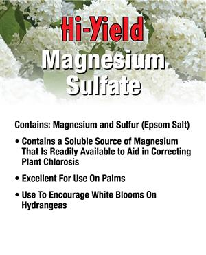 Magnesium Sulfate 3.25 lb