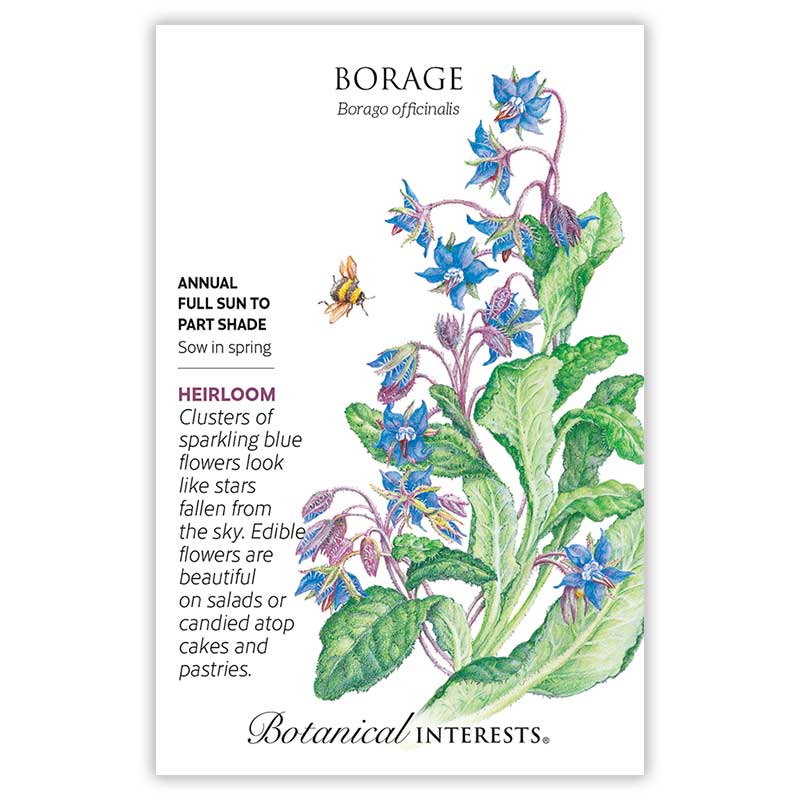 Borage Seed Packet seed packet photo
