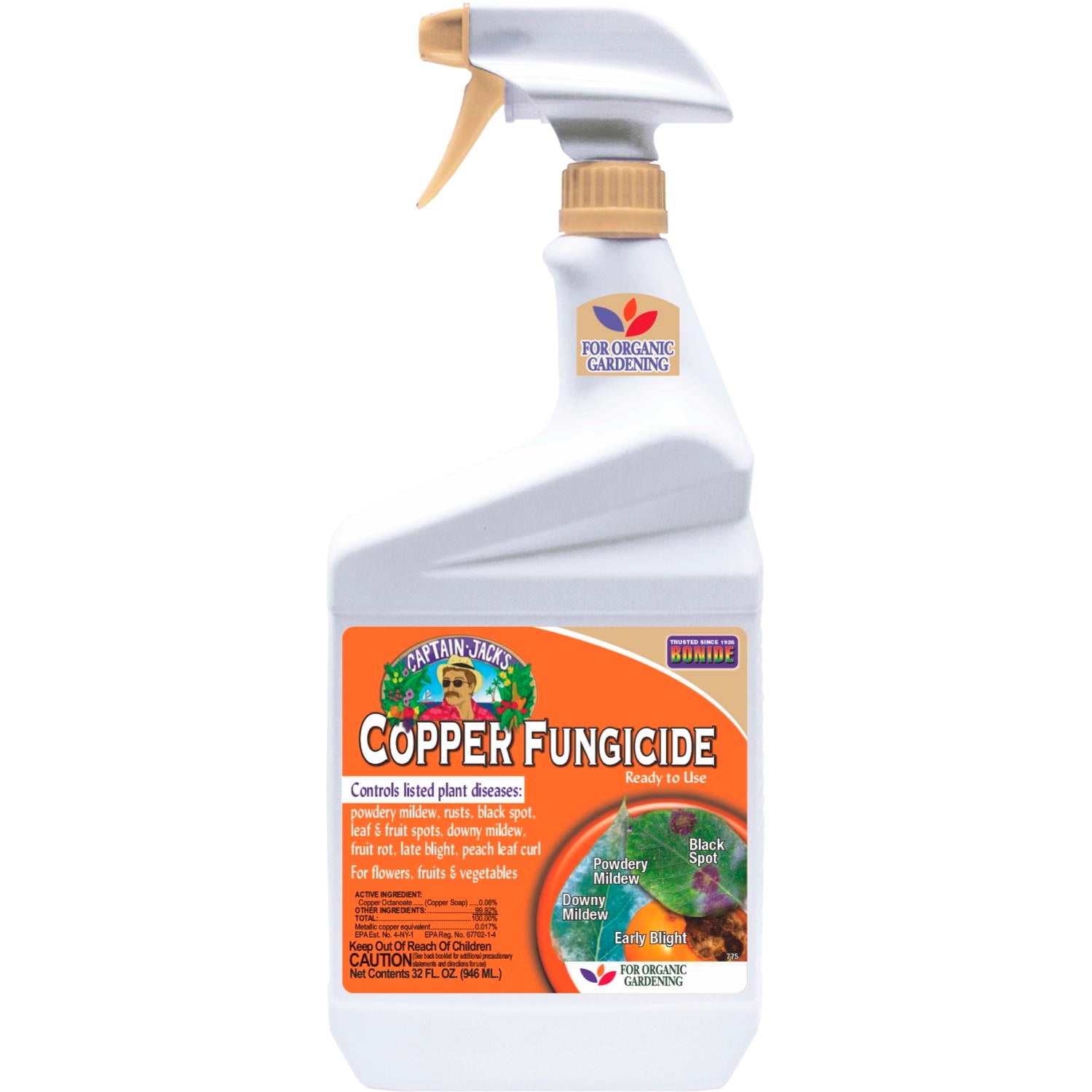 Captain Jacks Copper Fungicide 32 oz RTU