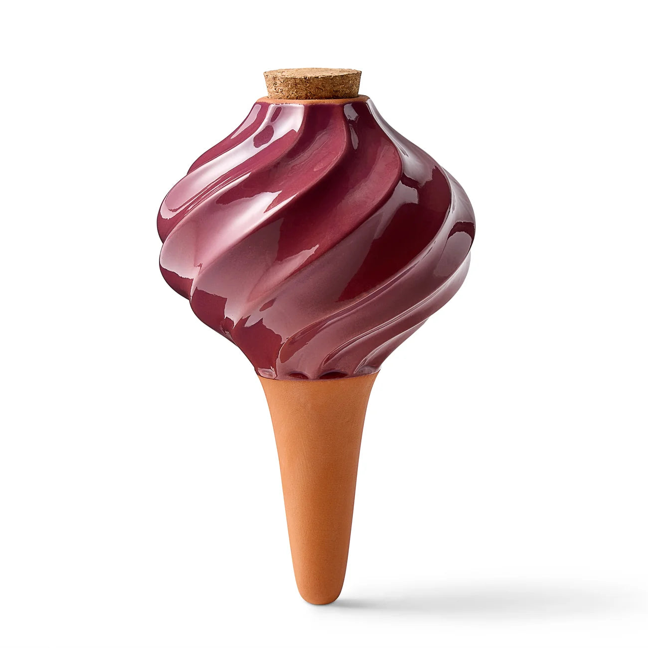 Plum Terracotta Watering Bulb