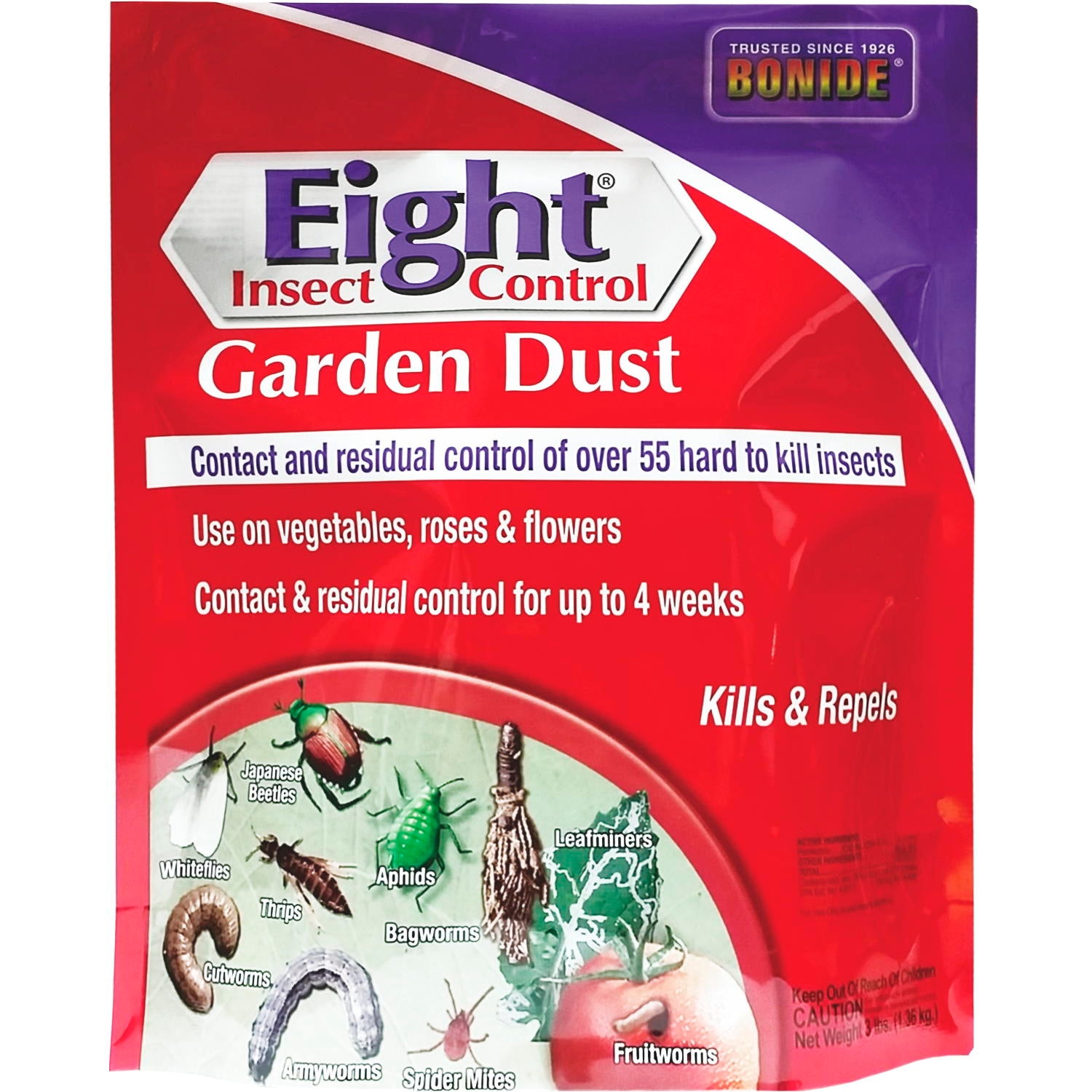 Bonide Eight Insect Control Garden Dust 3 lb bag