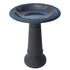 Algreen Acerra 20" stone composite birdbath blue product photo