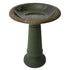 Algreen Acerra 20” Stone Composite Birdbath Green product photo