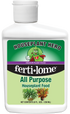 Fertilome All Purpose Houseplant Food 10-10-10 8 oz bottle