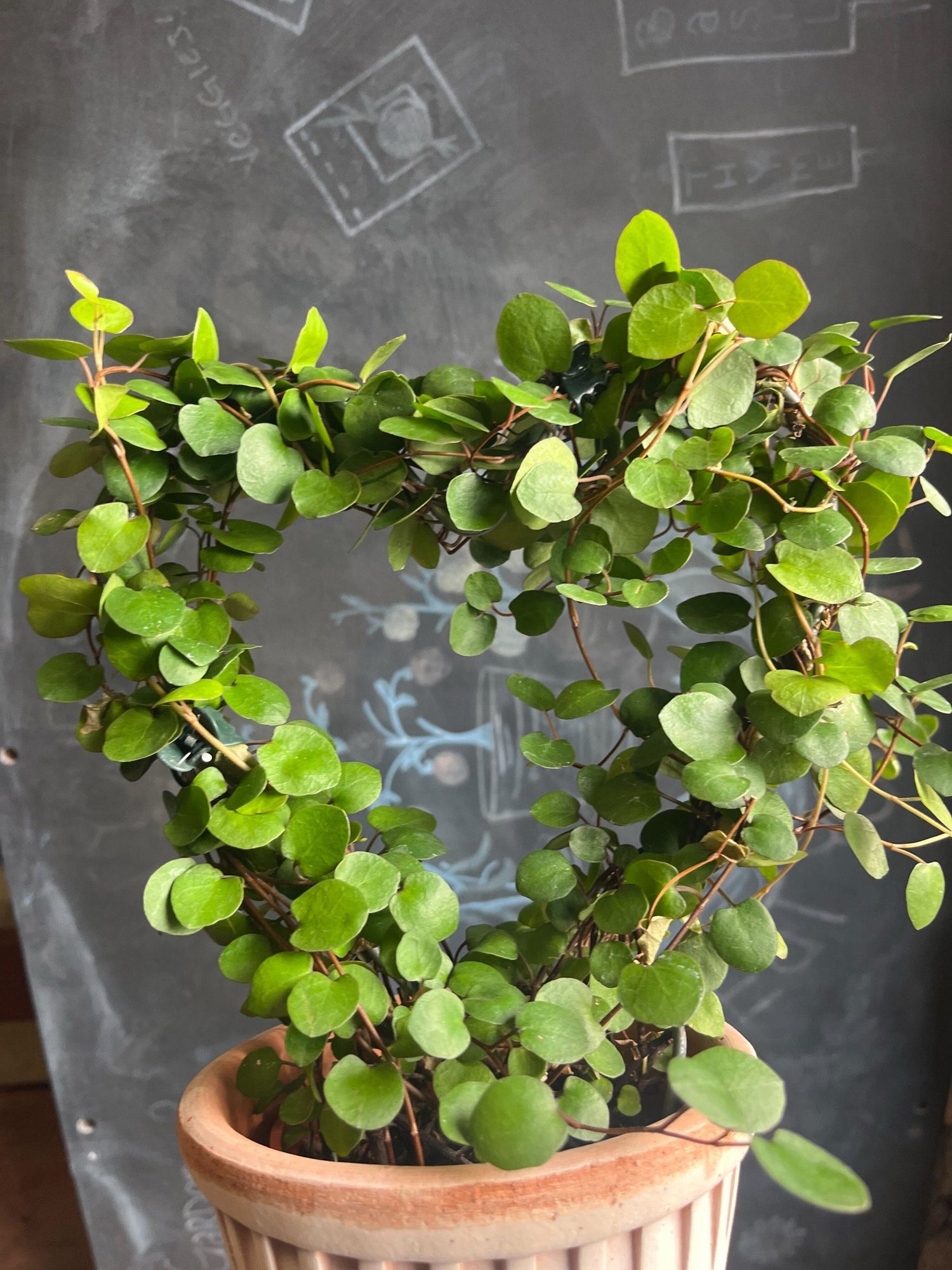4" Angel Vine Heart