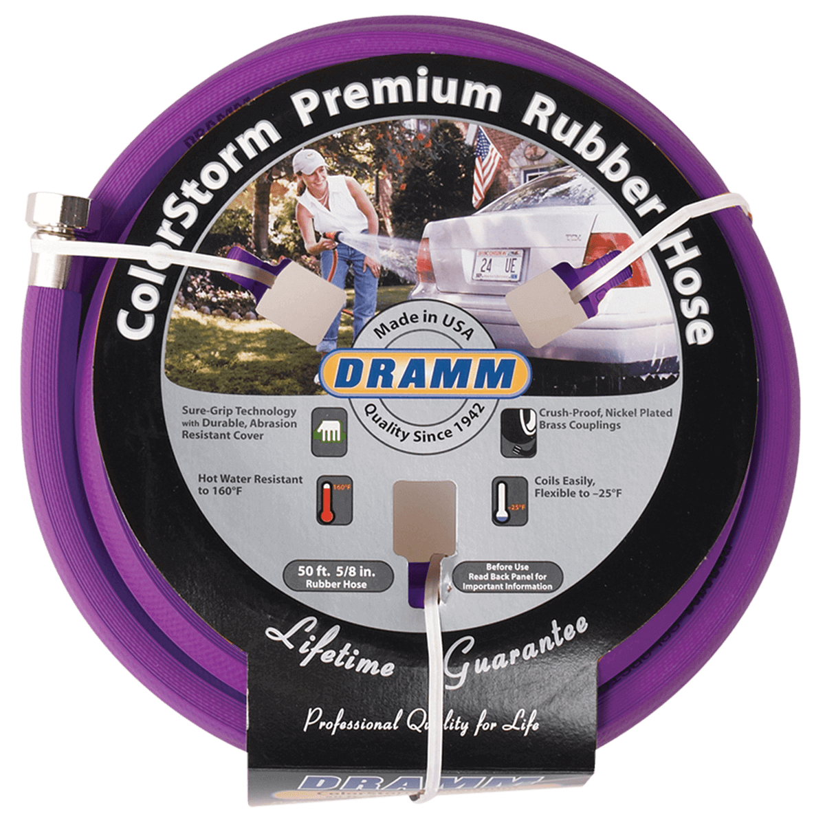 Dramm Purple Hose product photo