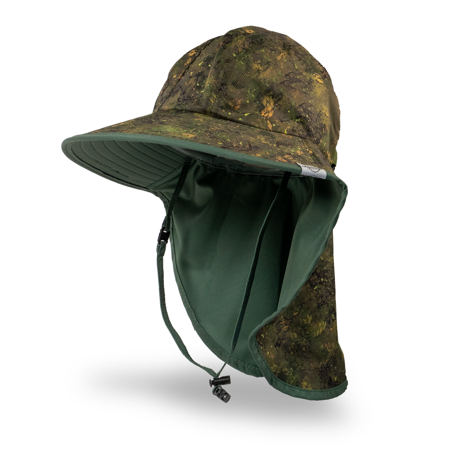 Farmers Defense Kids Sun Hat Green Brush Camo product photo