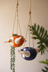 Hanging Ceramic Swimmers Planter product photo