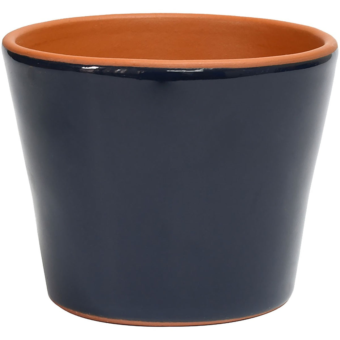Deroma 4.7" cabo flower pot navy product photo