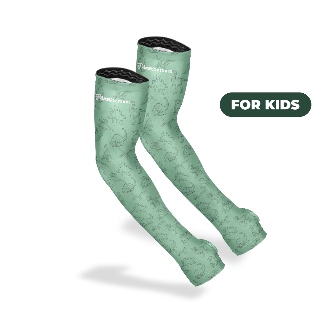 Farmers Defense Kids Med Protection Sleeves Dino product photo