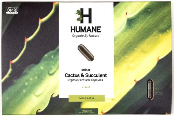 Cactus &amp; Succulent Organic Fertilizer Capsules