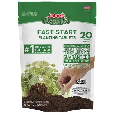 Jobes 20ct Organic Plant Food Tablets