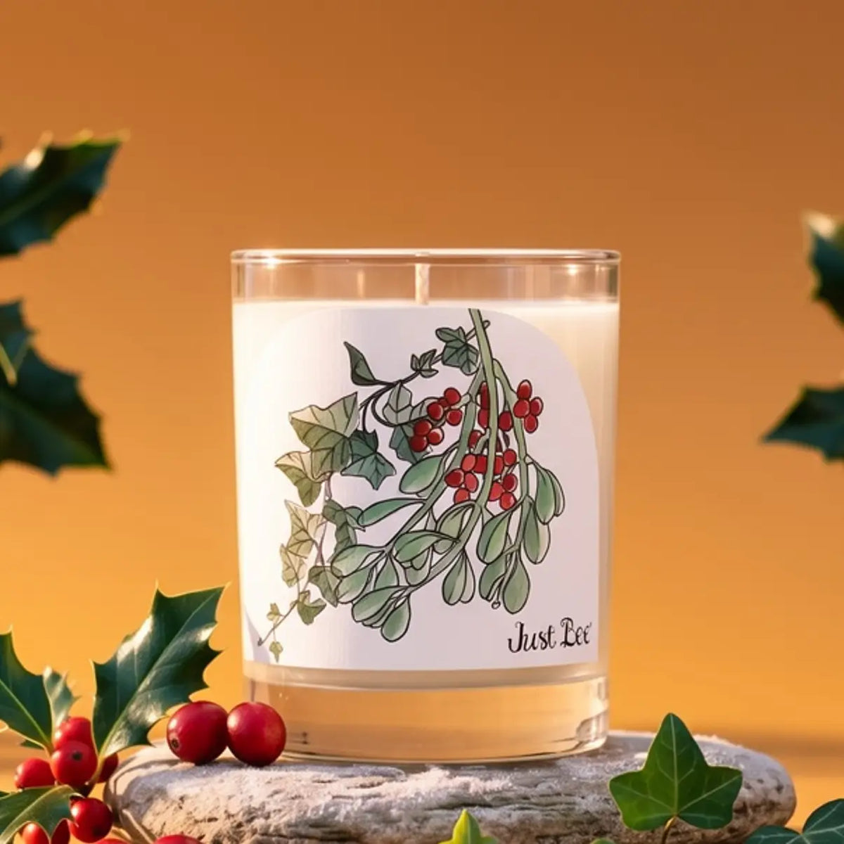 Holly &amp; Ivy 7oz candle