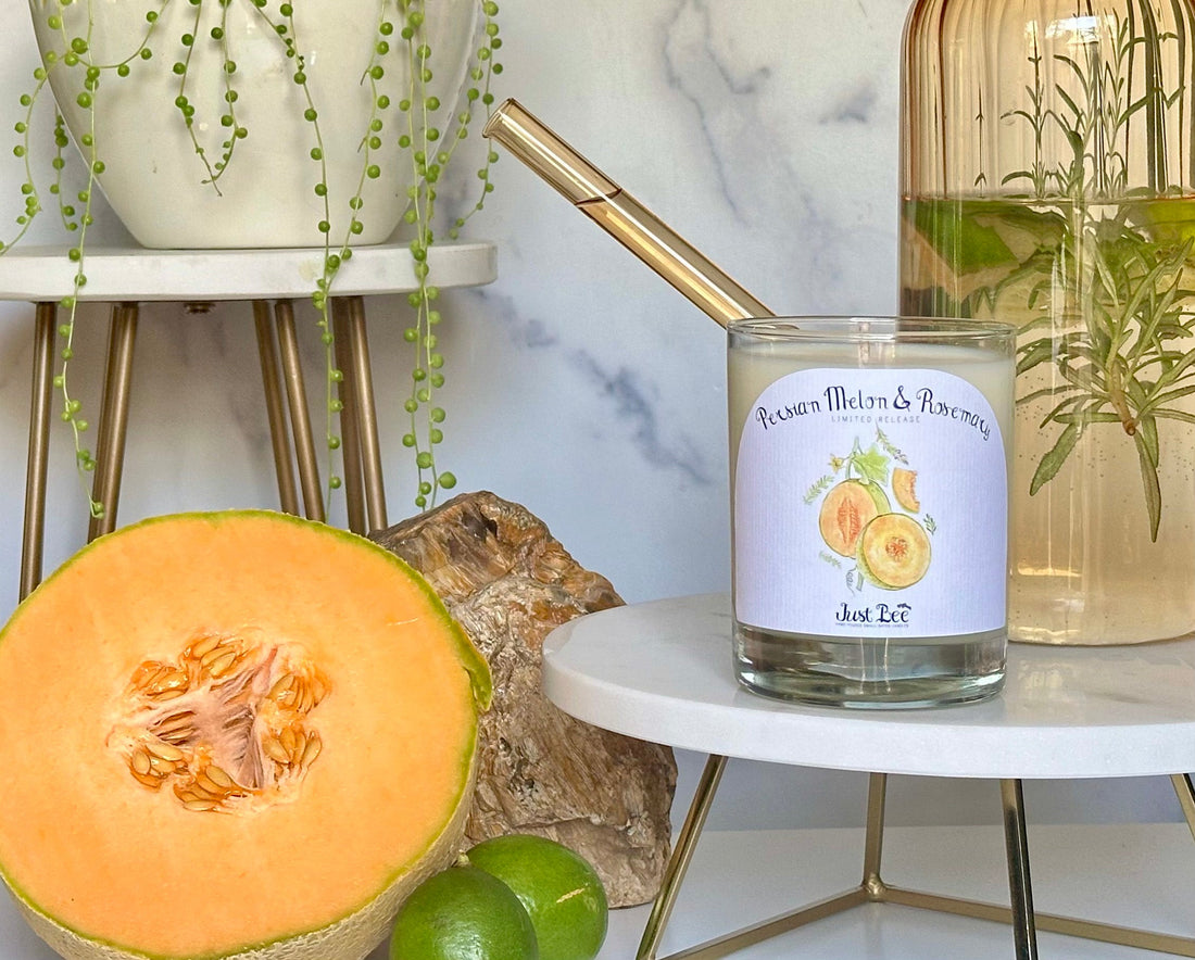 Persian Melon and Rosemary Candle 3.5 oz product photo