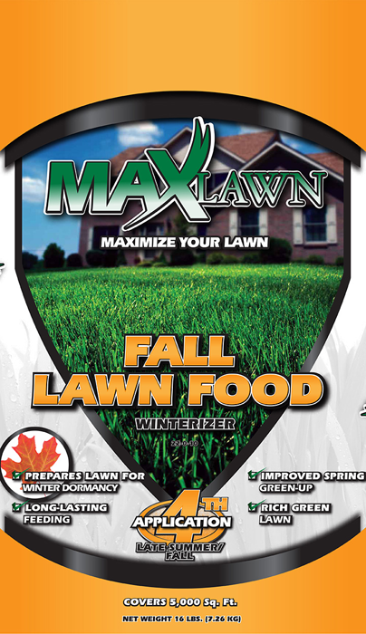 MaxLawn Fall Lawn Food Winterizer 16 lb product photo