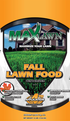 MaxLawn Fall Lawn Food Winterizer 16 lb product photo