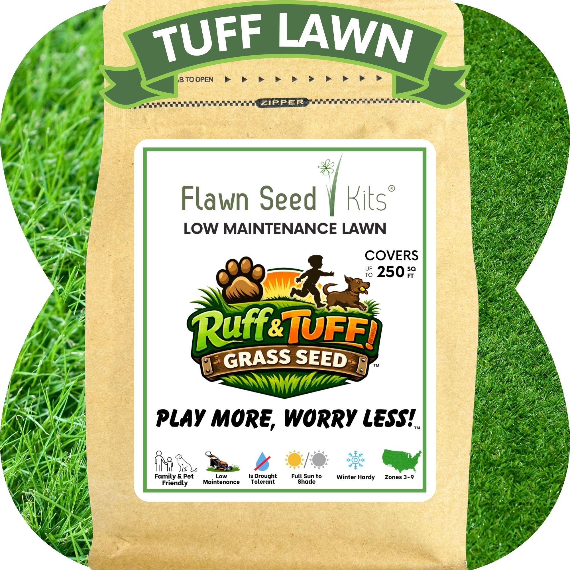 Ruff&amp;Tuff grass seed product photo