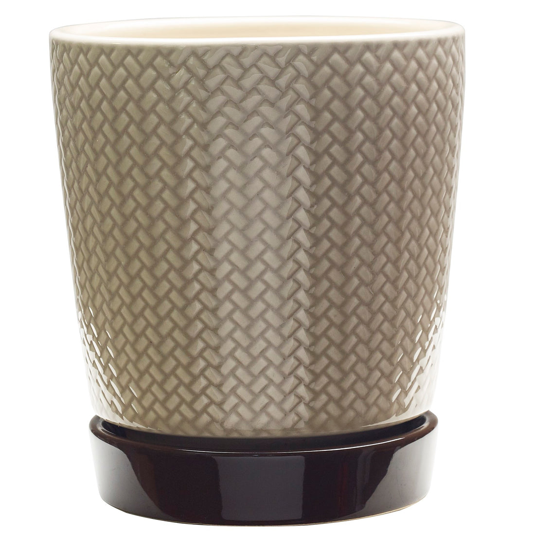 So Patio 6.5"h alice pltr lt brown fin product photo