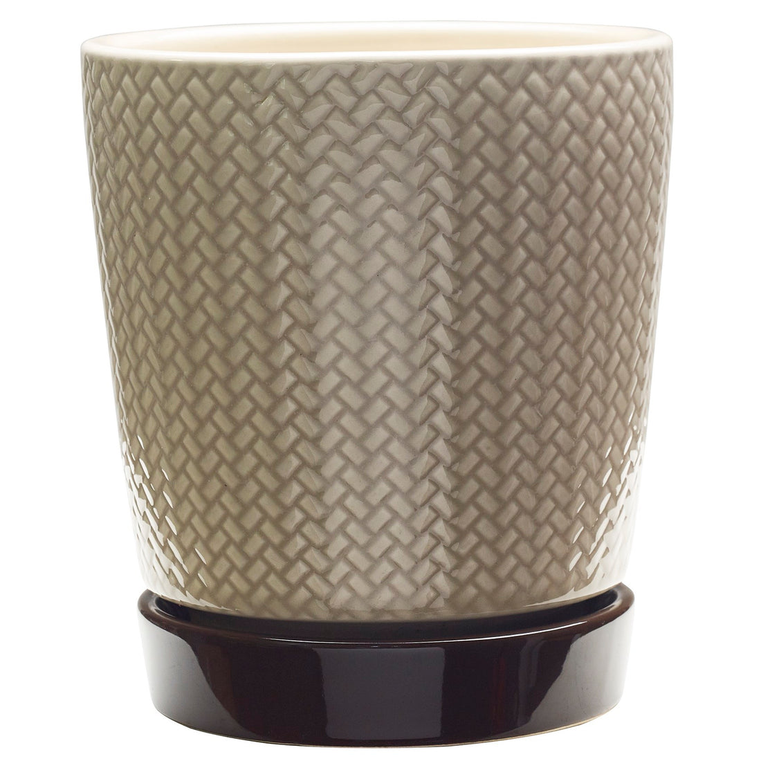 So Patio 8.5"h alice pltr lt brown fin product photo