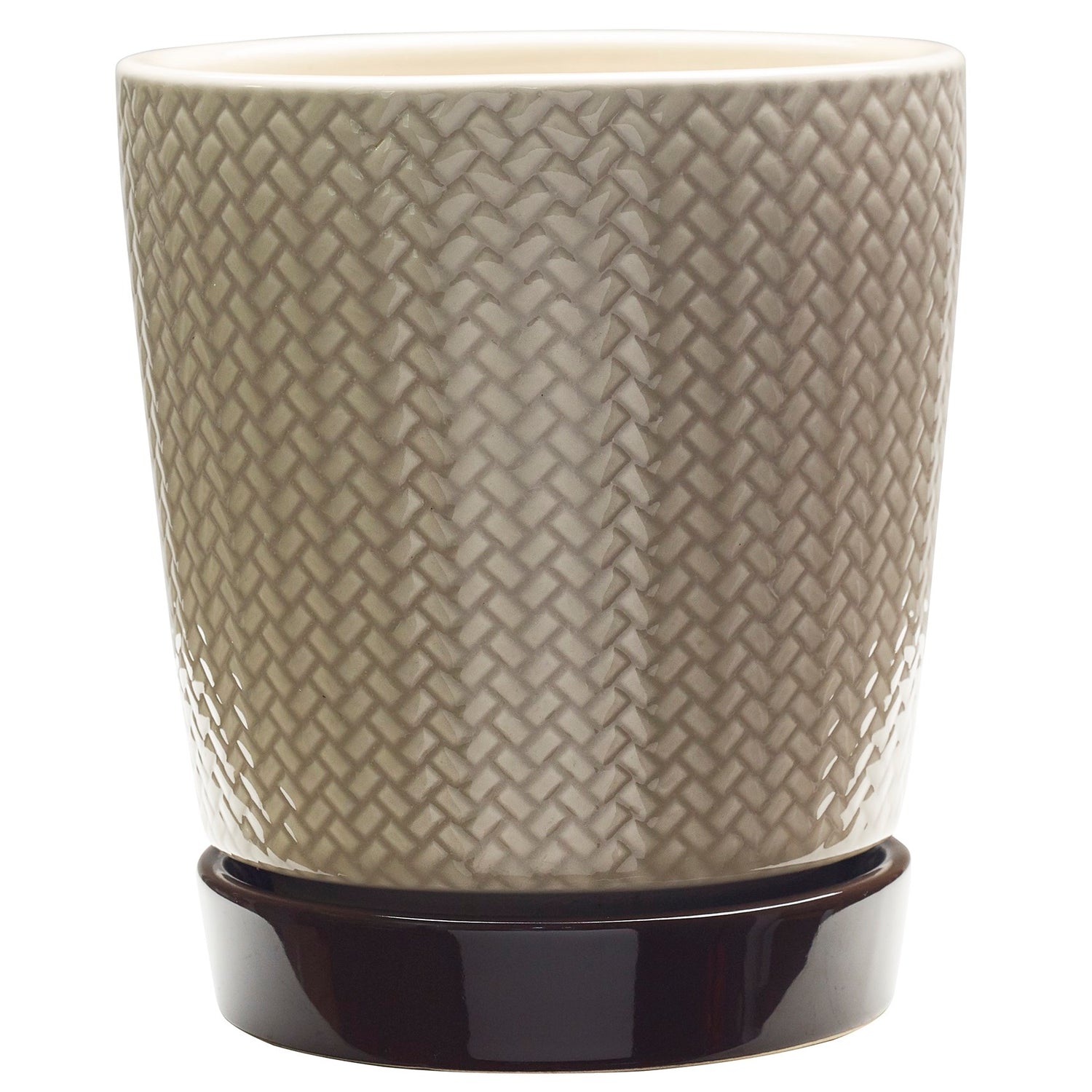 So Patio 8.5"h alice pltr lt brown fin product photo