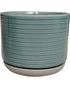So Patio 8" vado planter sea blue finish product photo